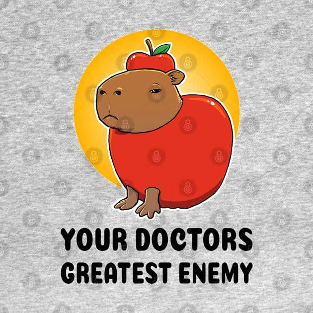 Your doctors greatest enemy Capybara by capydays